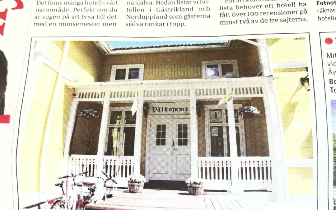 Bästa hotellet i Gästrikland och Norduppland